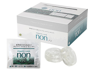 エチケットキャンディー「non」箱