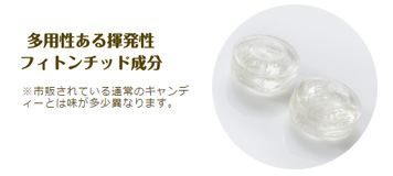多様性ある揮発性フィトンチッド成分